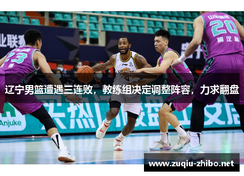 辽宁男篮遭遇三连败，教练组决定调整阵容，力求翻盘